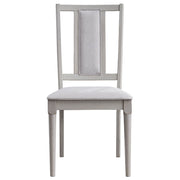 Marta - Side Chair (Set of 2) - Beige Linen & Natural - R&R Furniture Gallery (Fountain Valley, CA)