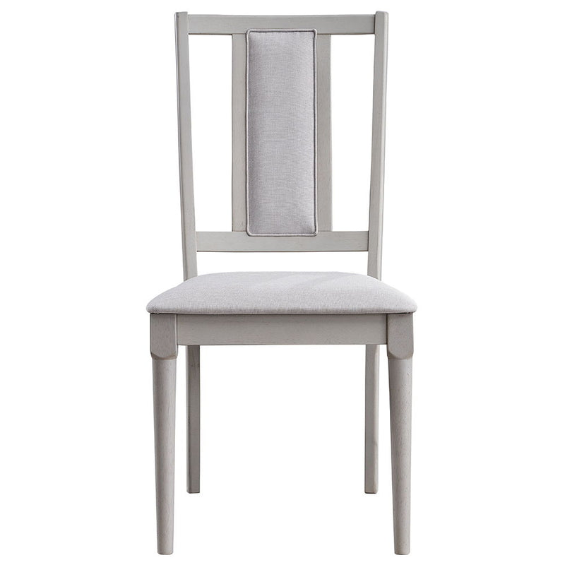 Marta - Side Chair (Set of 2) - Beige Linen & Natural - R&R Furniture Gallery (Fountain Valley, CA)
