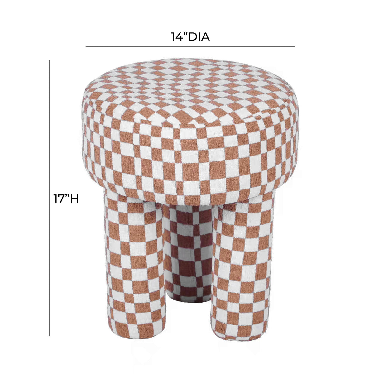 Claire - Knubby Stool - R&R Furniture Gallery (Fountain Valley, CA)
