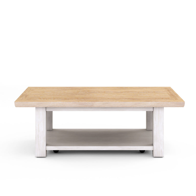 Post Rect. Cocktail Table