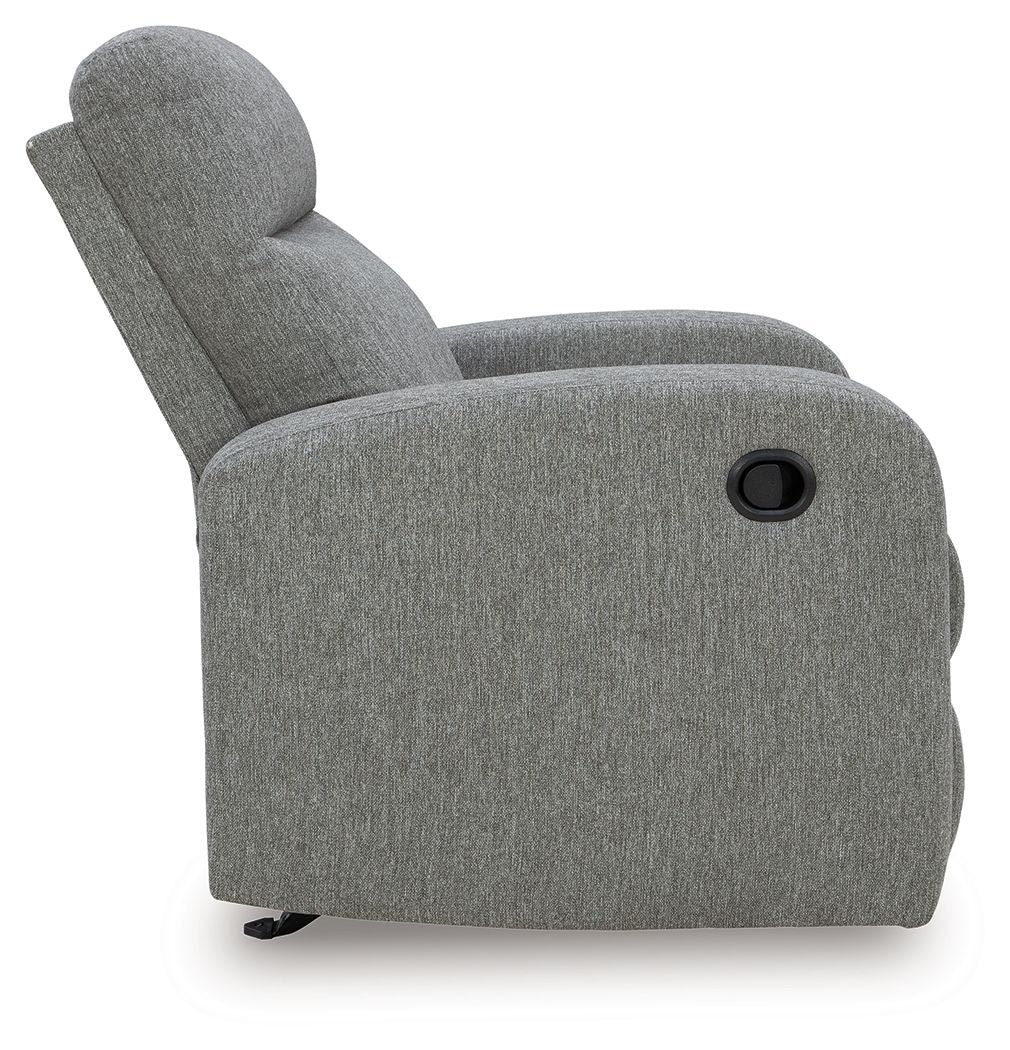 Gauntlet - Rocker Recliner - Sterling - R&R Furniture Gallery (Fountain Valley, CA)