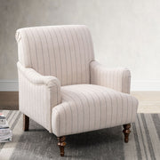 Sylvia - Striped Arm Chair - Natural - R&R Furniture Gallery (Fountain Valley, CA)