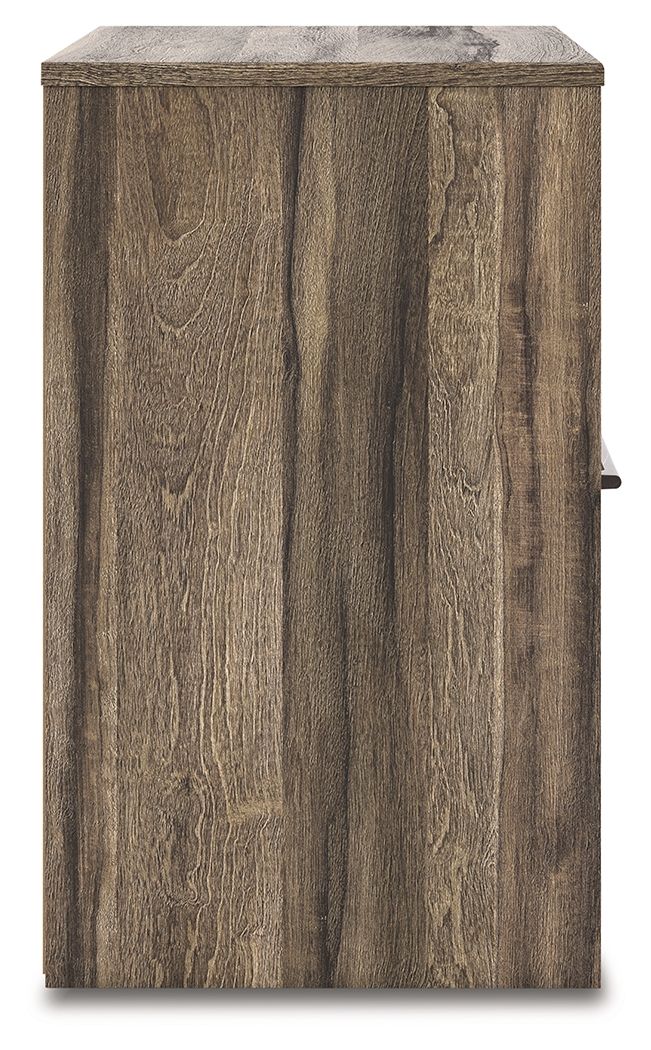 Elbrim - One Drawer Night Stand - Brown - R&R Furniture Gallery (Fountain Valley, CA)