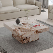 Fultan - Coffee Table - Engineered Stone - R&R Furniture Gallery (Fountain Valley, CA)