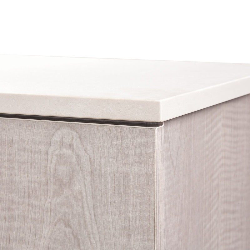 Marin - 6-Drawer Chest - Beige - R&R Furniture Gallery (Fountain Valley, CA)