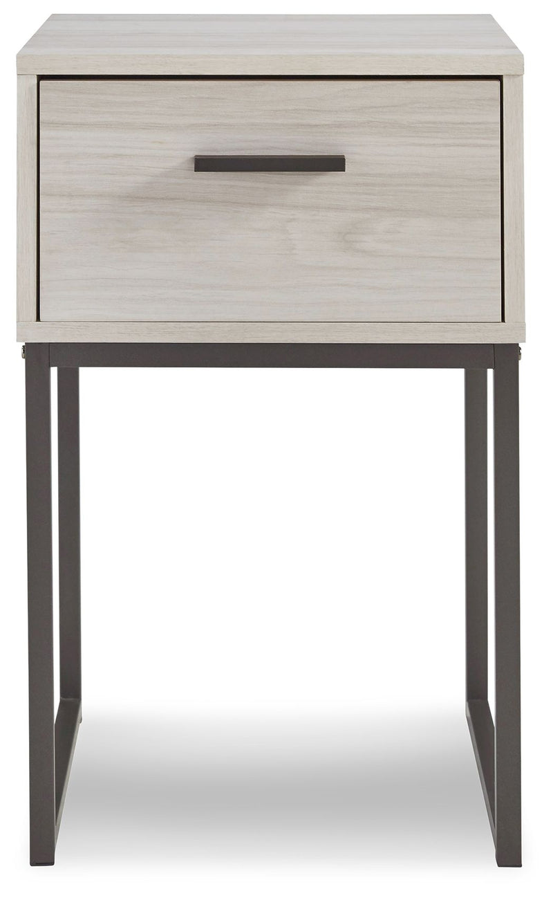 Socalle - One Drawer Night Stand - R&R Furniture Gallery (Fountain Valley, CA)