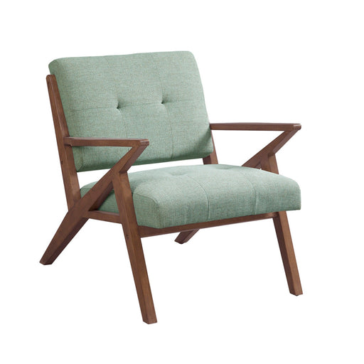 Lounge Chair With Tufted Upholstery And Solid Frame - R&R Furniture Gallery (Fountain Valley, CA)