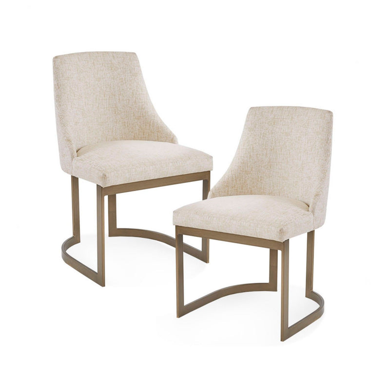 Contemporary Modern Accent Dining Chairs (Set of 2) - R&R Furniture Gallery (Fountain Valley, CA)