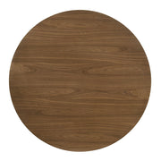 Delmon - Round Dining Table - Dark Walnut - R&R Furniture Gallery (Fountain Valley, CA)