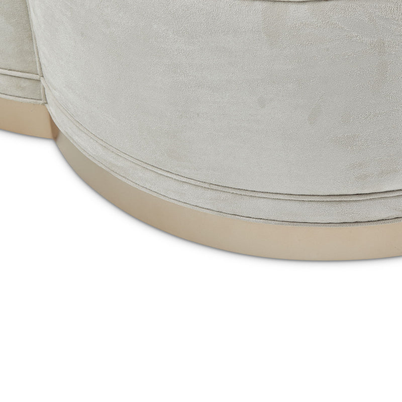 Malibu Crest - Cocktail Ottoman - Chardonnay - R&R Furniture Gallery (Fountain Valley, CA)