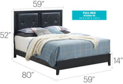 Padded Headboard Bed - R&R Furniture Gallery (Fountain Valley, CA)