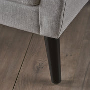 Radiantize - Upholstered Fabric Club Chair With Square-Off Back And Button Tufted - R&R Furniture Gallery (Fountain Valley, CA)