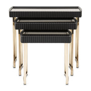 Lisbon - Nesting Tables (Set of 3) - R&R Furniture Gallery (Fountain Valley, CA)