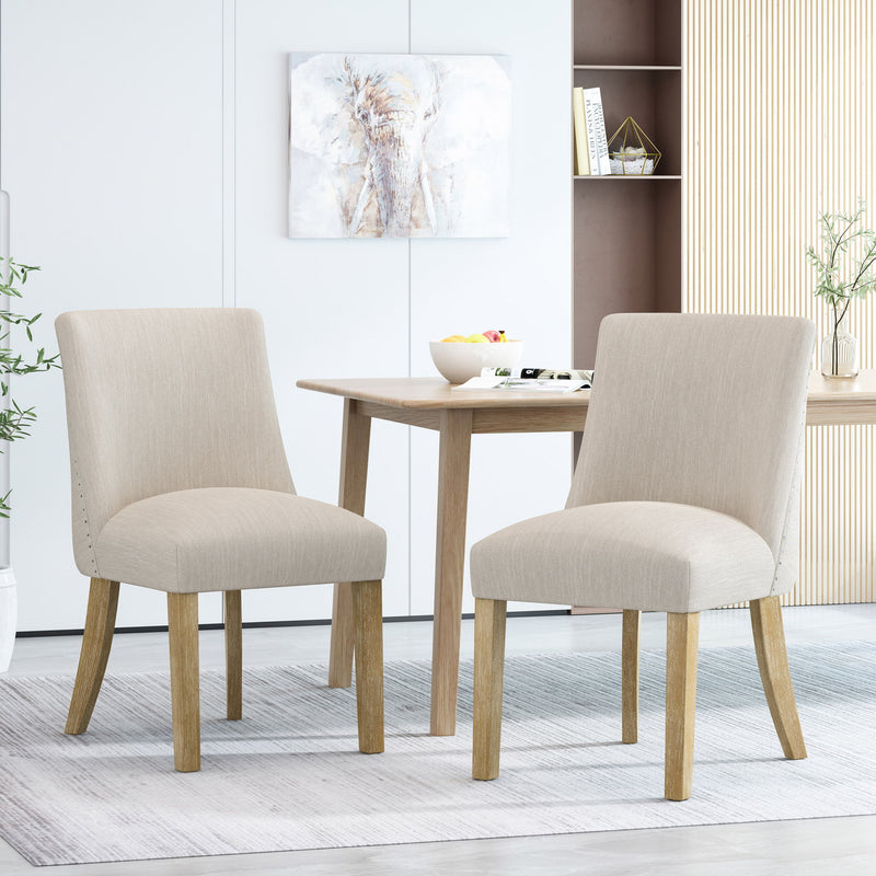 Classic Fabric Dining Chair - R&R Furniture Gallery (Fountain Valley, CA)