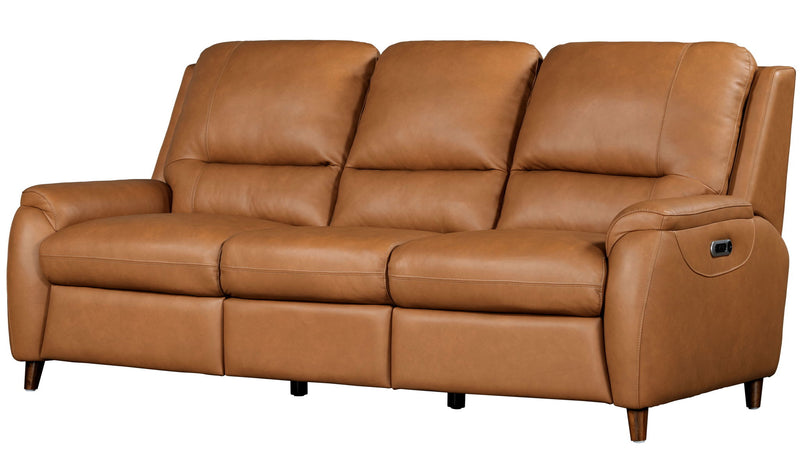Austin - Power Reclining Sofa P2 - Caramel Cream - R&R Furniture Gallery (Fountain Valley, CA)