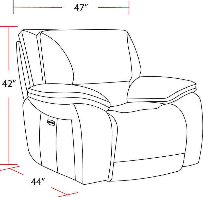 Vail - Power Reclining Sofa Set - R&R Furniture Gallery (Fountain Valley, CA)