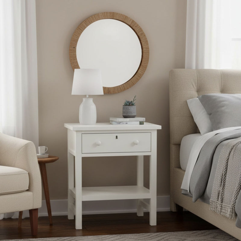 Finley - 1 Drawer Storage Nightstand - R&R Furniture Gallery (Fountain Valley, CA)