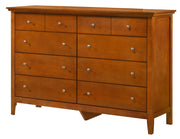 Elegant Glory Furniture dresser with a sleek design, ideal for any room, showcasing a stylish and functional storage solution.