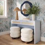 Patty - Rattan Console Desk - R&R Furniture Gallery (Fountain Valley, CA)