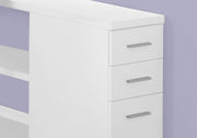 Computer Desk, Home Office, Corner, Left, Right Set - Up, Storage Drawers, L Shape, Laptop, And Contemporary & Modern - R&R Furniture Gallery (Fountain Valley, CA)