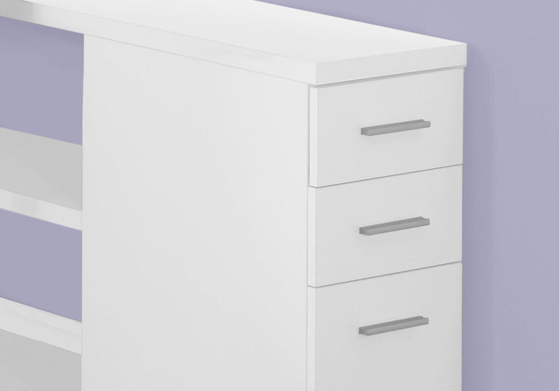 Computer Desk, Home Office, Corner, Left, Right Set - Up, Storage Drawers, L Shape, Laptop, And Contemporary & Modern - R&R Furniture Gallery (Fountain Valley, CA)