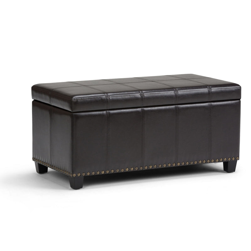 Amelia - Transitional Storage Ottoman Bench - R&R Furniture Gallery (Fountain Valley, CA)