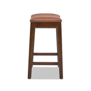 Barlow - Backless Saddle Counter Stool - Brown - R&R Furniture Gallery (Fountain Valley, CA)