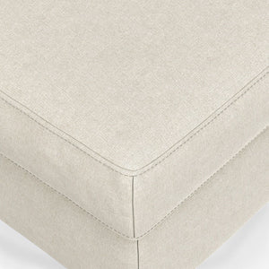 Ava - Ottoman - Cream