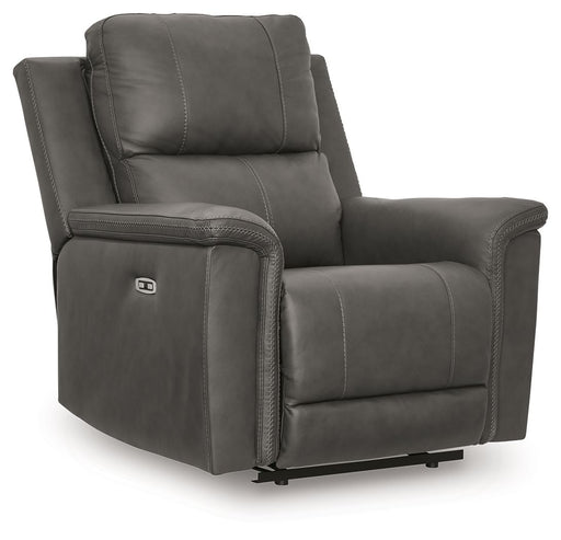 Bleckley - Power Recliner With Adjustable Headrest - R&R Furniture Gallery (Fountain Valley, CA)