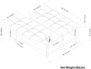 Harrison - Large Coffee Table Storage Ottoman - R&R Furniture Gallery (Fountain Valley, CA)