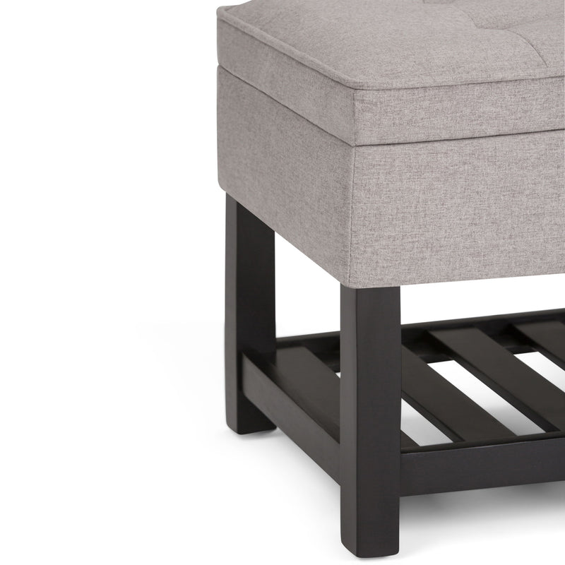 Cosmopolitan - Storage Ottoman Bench With Open Bottom - R&R Furniture Gallery (Fountain Valley, CA)
