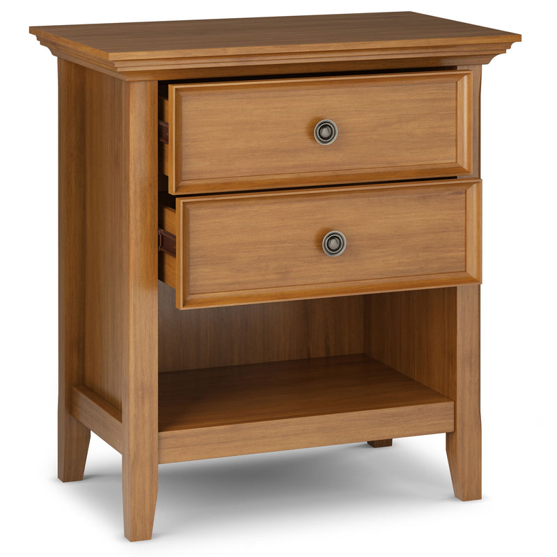 Amherst - Bedside Table, Handcrafted - R&R Furniture Gallery (Fountain Valley, CA)
