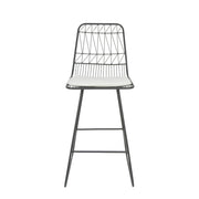 Yearning - Iron Counter Stool With Water Resistant Cushion - R&R Furniture Gallery (Fountain Valley, CA)