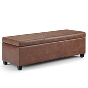 Avalon - Multifunctional Storage Ottoman Bench - R&R Furniture Gallery (Fountain Valley, CA)