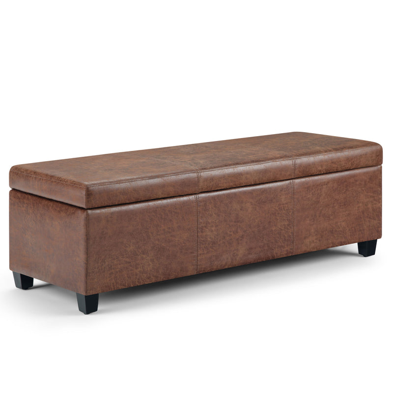 Avalon - Multifunctional Storage Ottoman Bench - R&R Furniture Gallery (Fountain Valley, CA)
