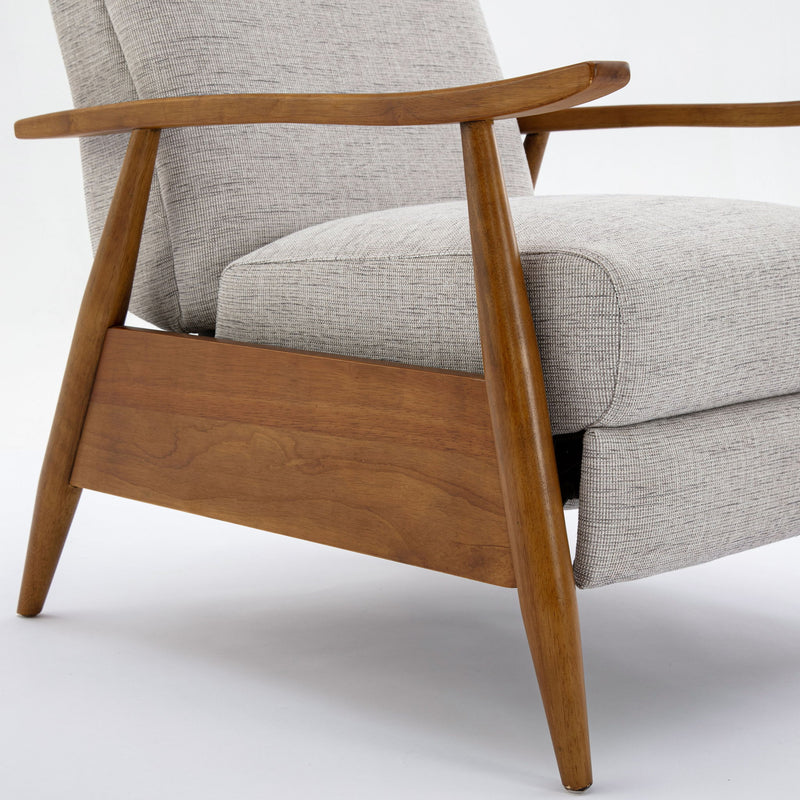 Vaughn - Push Back Recliner With Solid Hardwood Legs - R&R Furniture Gallery (Fountain Valley, CA)