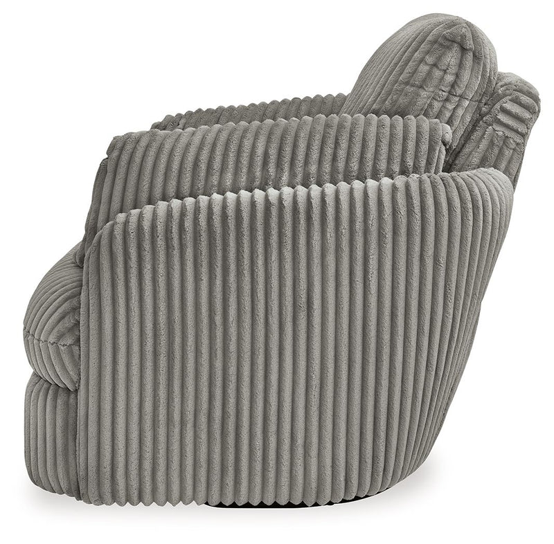 Tie-breaker - Swivel Glider Recliner - R&R Furniture Gallery (Fountain Valley, CA)
