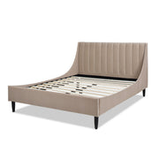 Aspen - Vertical Tufted Modern Headboard Platform Bed Set - R&R Furniture Gallery (Fountain Valley, CA)