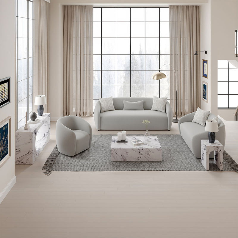 Fritzy - 48" Coffee Table - Engineered Stone - R&R Furniture Gallery (Fountain Valley, CA)