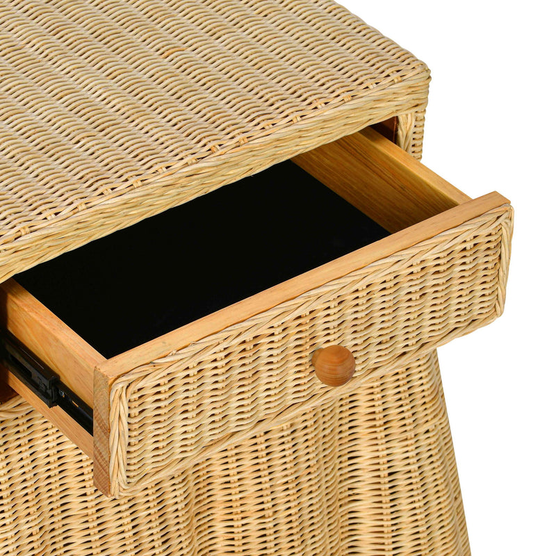 Pentra - Nightstand - Natural - R&R Furniture Gallery (Fountain Valley, CA)