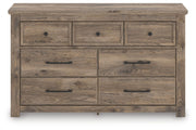 Rusticott - Seven Drawer Dresser - R&R Furniture Gallery (Fountain Valley, CA)