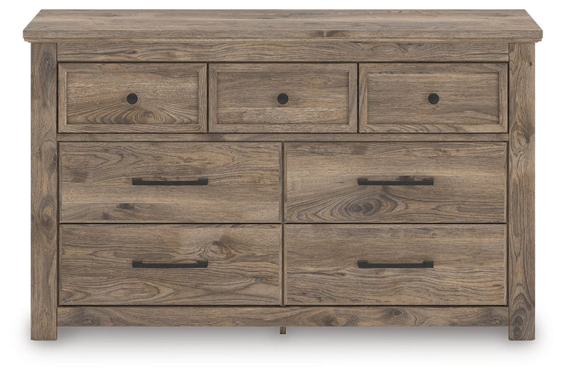 Rusticott - Seven Drawer Dresser - R&R Furniture Gallery (Fountain Valley, CA)