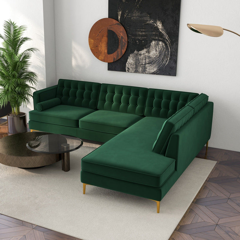 Brooke - Modern Design Sectional Sofa - R&R Furniture Gallery (Fountain Valley, CA)
