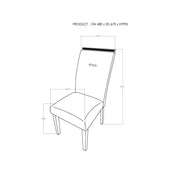 Ariya - Stylish Design Dining Chair - R&R Furniture Gallery (Fountain Valley, CA)