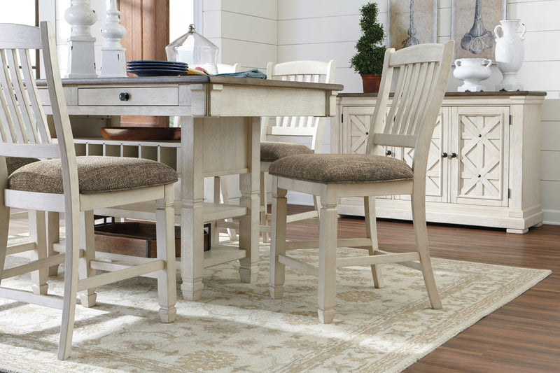 Bolanburg - Rectangular Dining Room Counter Table - Beige - R&R Furniture Gallery (Fountain Valley, CA)
