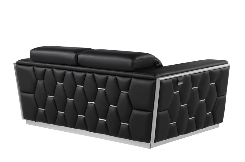 1111 - Leather Living Room Set - R&R Furniture Gallery (Fountain Valley, CA)