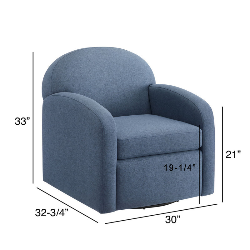 Eddie - Modern Swivel Chair With 360 Degree Functionality - R&R Furniture Gallery (Fountain Valley, CA)