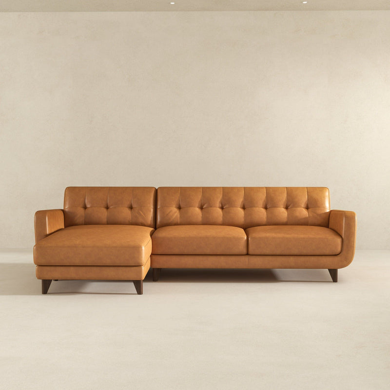 Allison - Mid-Century Modern Sectional Sofa Chaise - R&R Furniture Gallery (Fountain Valley, CA)