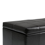 Dover - Upholstered Storage Ottoman Bench - R&R Furniture Gallery (Fountain Valley, CA)