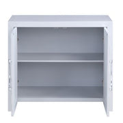 Cicero - Console Cabinet - Platinum - R&R Furniture Gallery (Fountain Valley, CA)